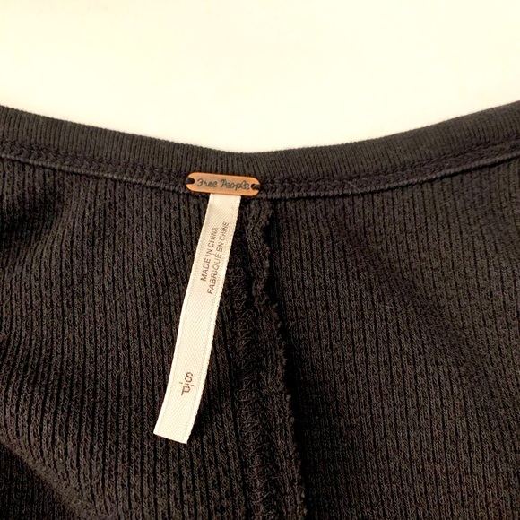 ‼️FREE PEOPLE Cuffed Thermal Henley S/P‼️ - Picture 4 of 8